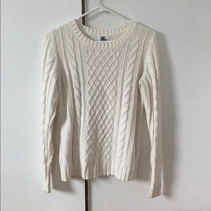 white Old Navy sweater